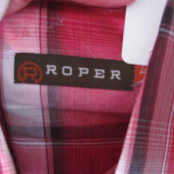 ROPER  MENS WESTERN STYLE DRESS SHIRT - Picture 8 of 9
